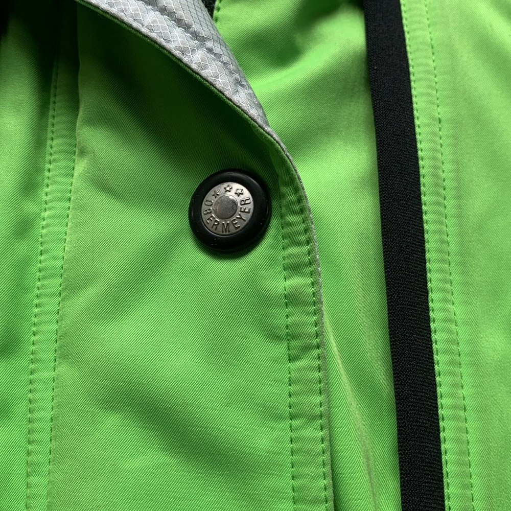 VINTAGE OBERMEYER NEON GREEN SKI JACKET - Picture 4 of 12